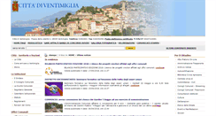 Desktop Screenshot of comune.ventimiglia.it